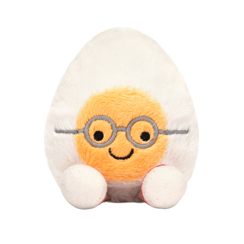 Amuseable Boiled Egg Geek Soft Toy