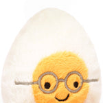 Amuseable Boiled Egg Geek Soft Toy