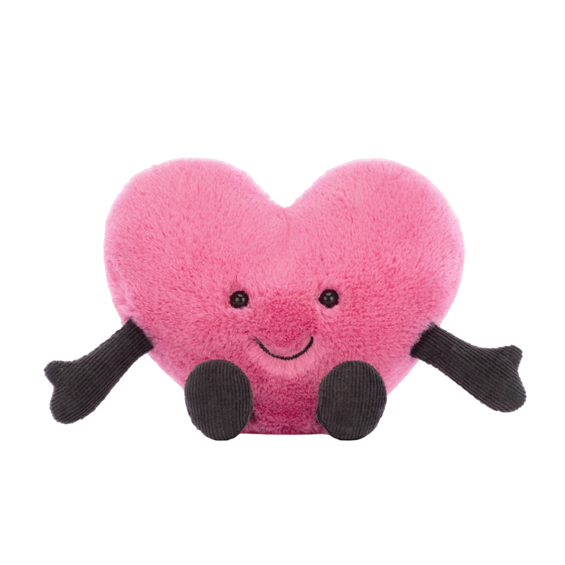 Amuseable Pink Heart Soft Toy | Little