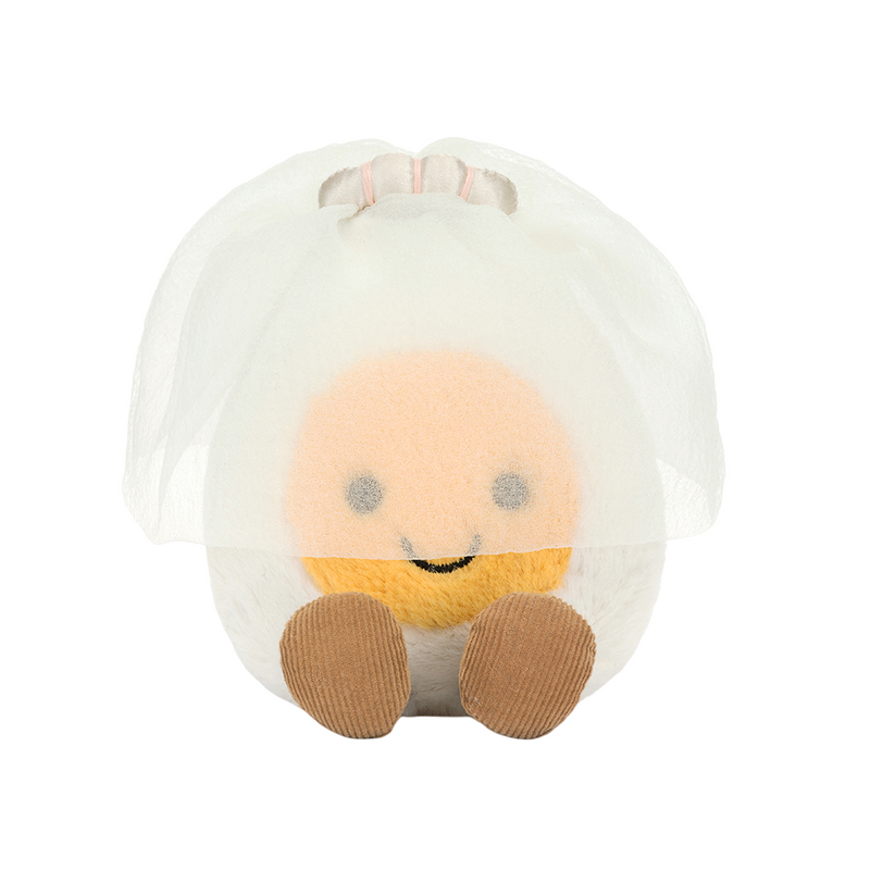 Amuseables Boiled Egg Bride Soft Toy