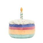 Amuseables Rainbow Birthday Cake Soft Toy