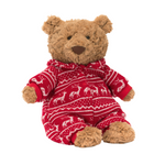 Bartholomew Bear Winter Pyjamas Soft Toy