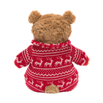 Bartholomew Bear Winter Pyjamas Soft Toy