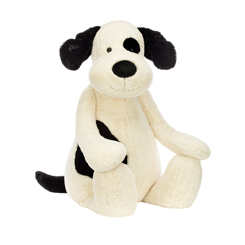 Bashful Black & Cream Puppy | Giant