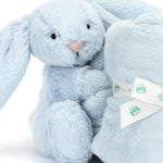 Bashful Blue Bunny Soother | Baby Jellycat