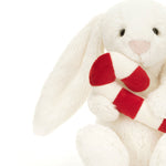 Bashful Bunny with Candy Cane Soft Toy