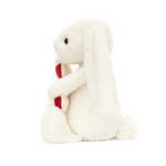 Bashful Bunny with Candy Cane Soft Toy