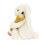 Bashful Bunny with Pencil Soft Toy