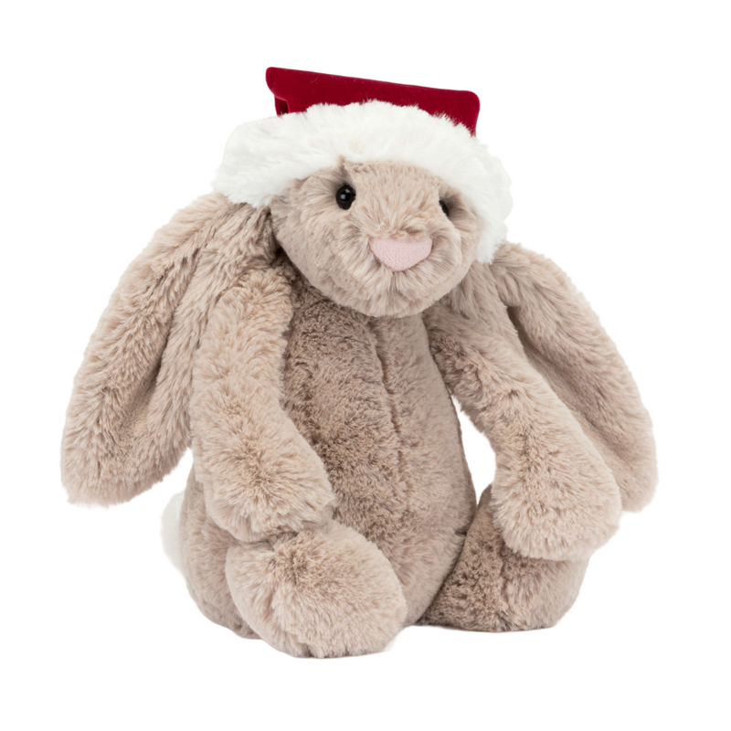 Bashful Christmas Bunny Soft Toy