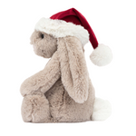 Bashful Christmas Bunny Soft Toy