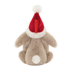 Bashful Christmas Bunny Hanging Decoration