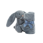 Bashful Dusky Blue Bunny Soother