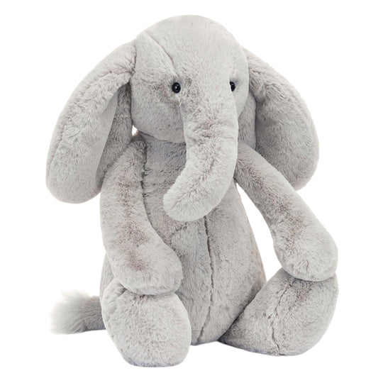 Bashful Luxe Elephant Thuddeus Soft Toy | Big