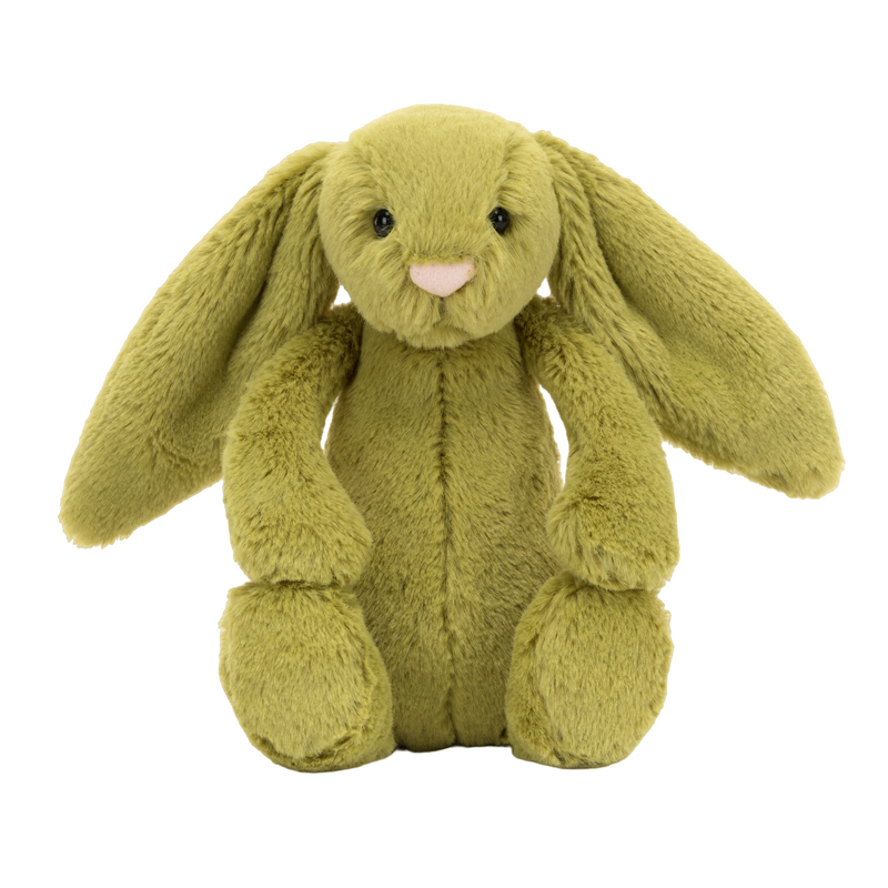 Bashful Moss Bunny Soft Toy | Little