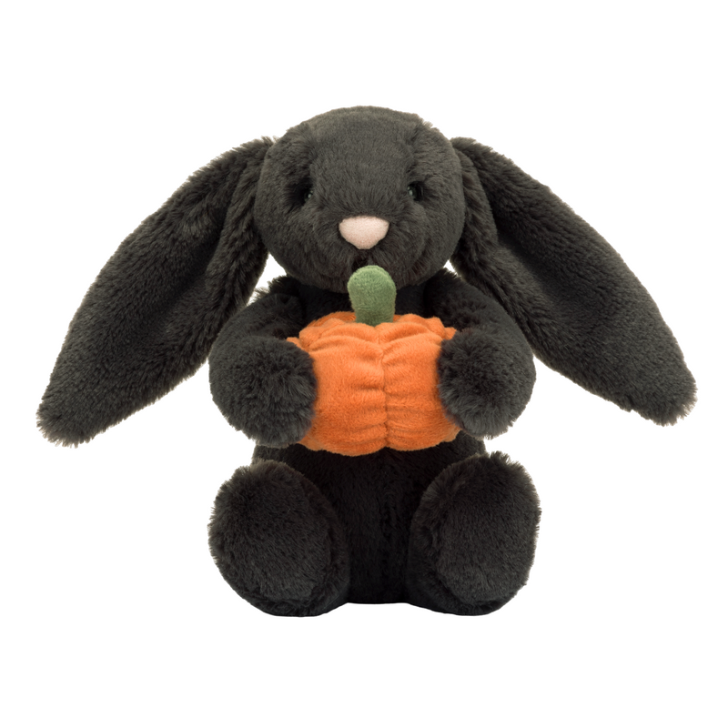 Bashful Pumpkin Bunny Soft Toy | Little