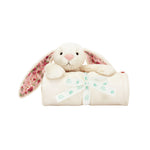 Blossom Cream Bunny 'Berry' Blankie