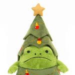 Christmas Tree Ricky Rain Frog Soft Toy