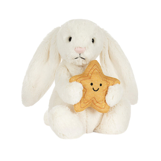Cream Bunny with Star
