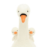 Featherful Swan Soft Toy