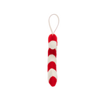 Festive Folly Candy Cane Hanging Decoration