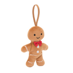 Festive Folly Gingerbread Fred Hanging Decoration