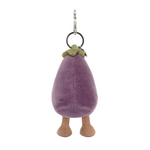 Vivacious Aubergine Bag Charm