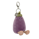 Vivacious Aubergine Bag Charm