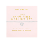 A Little 'Happy First Mother's Day' Bracelet | Silver Plated