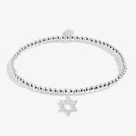 A Little 'Happy Hanukkah' Bracelet | Silver Plated