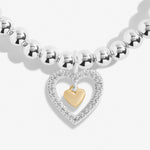A Little 'Love You Mummy' Mother's Day Bracelet | Silver & Gold Plated