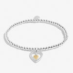 A Little 'Love You Mummy' Mother's Day Bracelet | Silver & Gold Plated