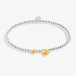 Boxed A Little 'Lovely Mum' Bracelet | Silver & Gold Plated