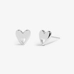 Boxed A Little 'Lovely Mum' Earrings | Silver Plated