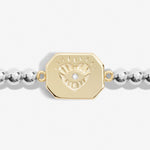 A Little 'Positive Vibes' Bracelet | Silver & Gold Plated