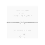 A Little 'Wifey for Lifey' Bracelet | Silver Plated