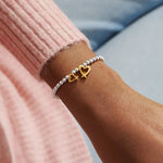 Boxed A Little 'With Love' Bracelet | Silver & Gold Plated