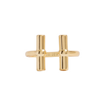 Aura Bar Ring | Gold Plated