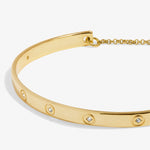 Bracelet Bar CZ Bangle | Gold Plated