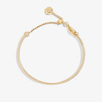 Bracelet Bar CZ Bangle | Gold Plated