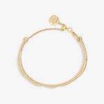 Bracelet Bar Hammered Bangle | Gold Plated