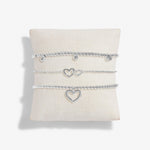 Celebrate You 'Fabulous Friend' Bracelets | Silver Plated | Set of 3