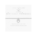 Children's A Little 'Birthday Princess' Bracelet | Silver Plated