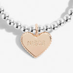 Children's A Little 'Fabulous Niece' Bracelet | Silver & Rose Gold Plated