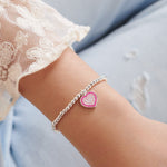 Children's A Little 'Girls Rule' Bracelet | Silver Plated