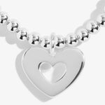 Children's Celebrate You 'Lots Of Love' Bracelet Gift Box | Silver Plated