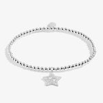 Children's Christmas Cracker Boxed 'Christmas Wishes' Bracelet | Silver Plated