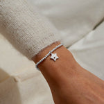 Christmas A Little 'Christmas Wishes' Bracelet | Silver Plated