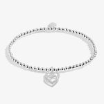 Christmas A Little 'Merry Christmas Fabulous Friend' Bracelet | Silver Plated