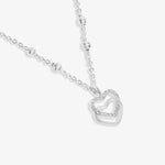 Christmas A Little 'Merry Christmas Fabulous Friend' Necklace | Silver Plated