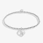 Christmas A Little 'Merry Christmas Lovely Daughter' Bracelet | Silver Plated